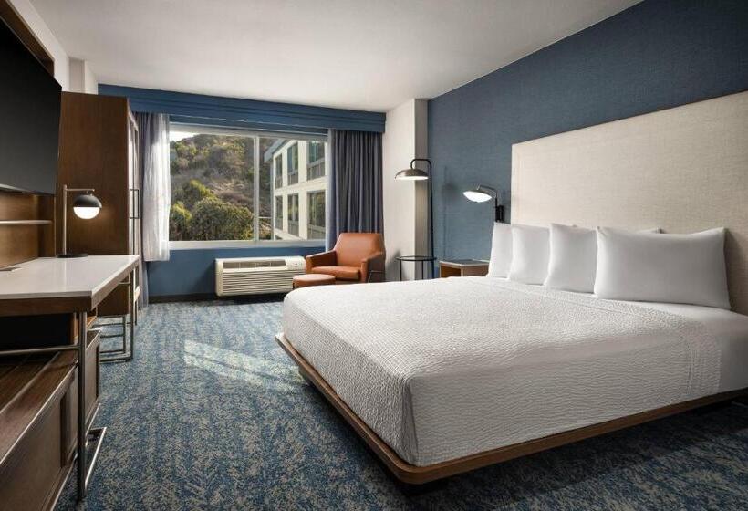 חדר סטנדרט עם מיטת קינג, Courtyard By Marriott San Diego Mission Valley/hotel Circle
