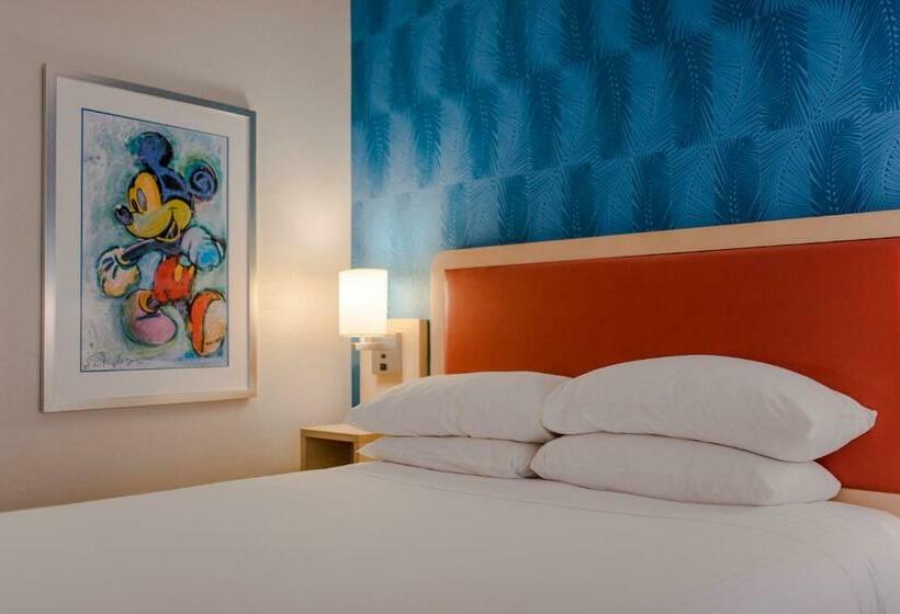 Apartament 2 Sypialnie, Howard Johnson By Wyndham Anaheim Hotel & Water Playground