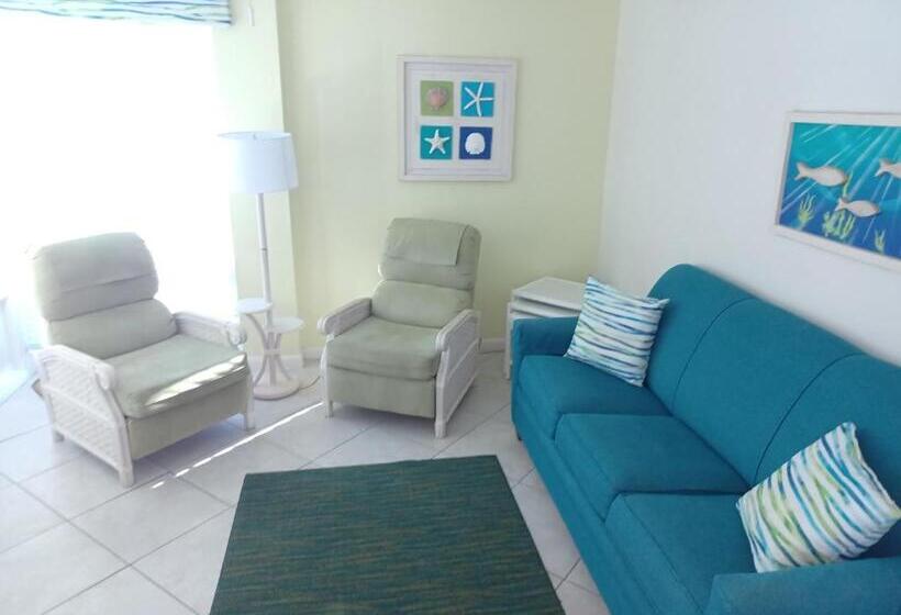 침실 2개 스위트 측면 바다 전망, Islander Beach Resort  New Smyrna Beach