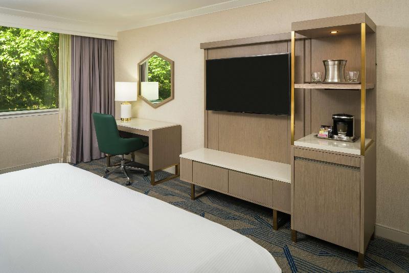 스탠다드 룸 킹사이즈 침대, Hilton Durham Near Duke University