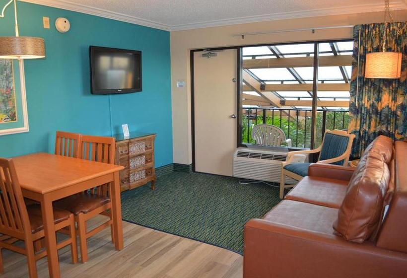 Люкс с Балконом, Sun Viking Lodge  Daytona Beach