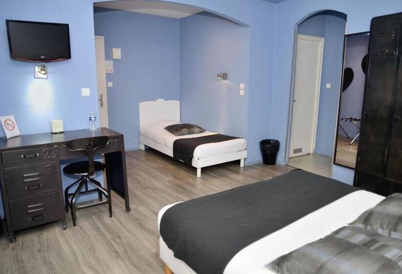 Номер Стандарт Трехместный, Etc...hôtel   Strasbourg Hyper Centre