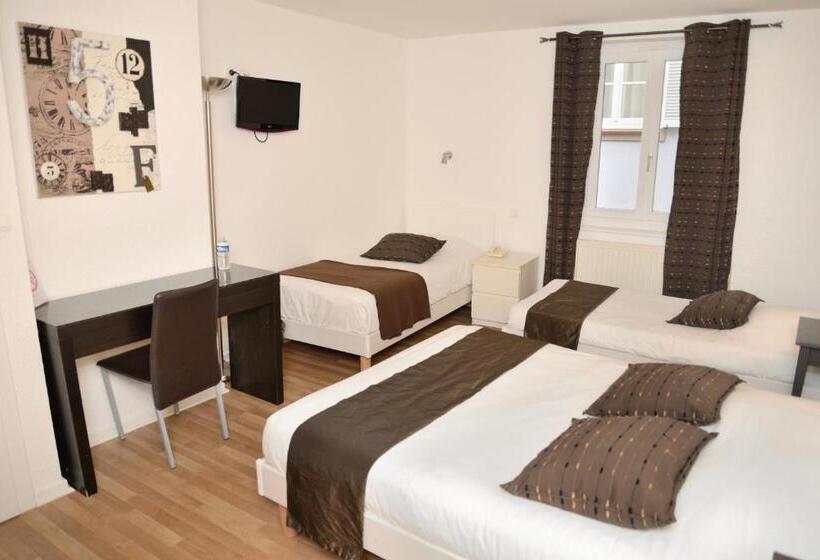 Четырехместный Номер Стандарт, Etc...hôtel   Strasbourg Hyper Centre