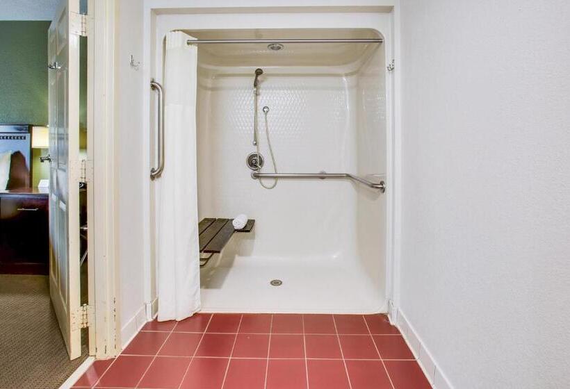 장애인을 위한 킹사이즈 침대 스탠다드 룸, Quality Inn Oak Grove Fort Campbell