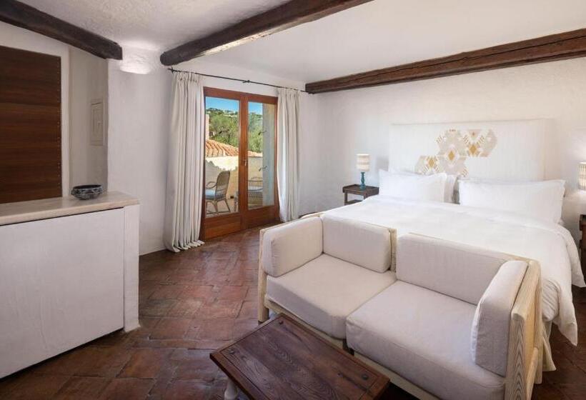 클래식 룸 킹 침대, Cala Di Volpe, A Luxury Collection Hotel, Costa Smeralda