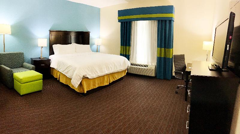 מיטת קינג בסוויטה, Holiday Inn Express Hotel & Suites Gainesville By Ihg