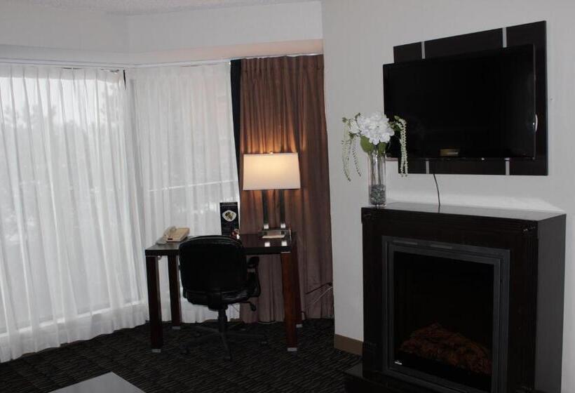 キングサイズベッドのスイートルーム, Ramada Plaza By Wyndham Niagara Falls