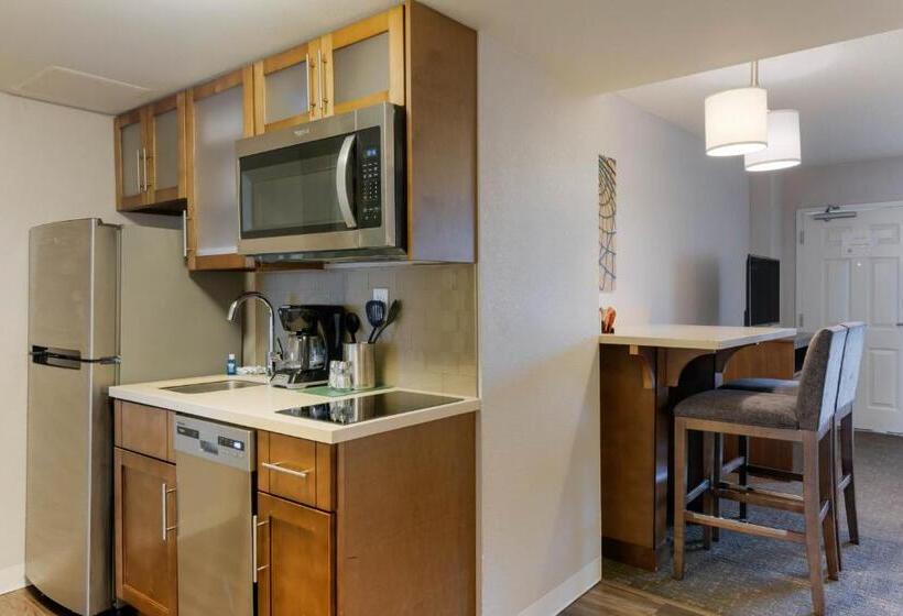 适合残疾人士使用的带超级大床的标准间, Staybridge Suites Orlando Royale Parc Suites, An Ihg