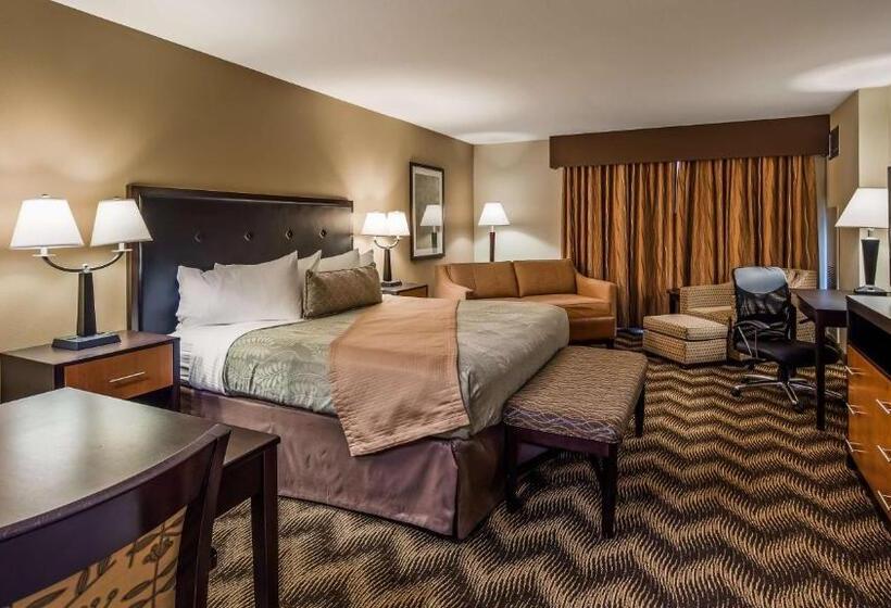 带大床的豪华间, Best Western Plus Gold Country Inn