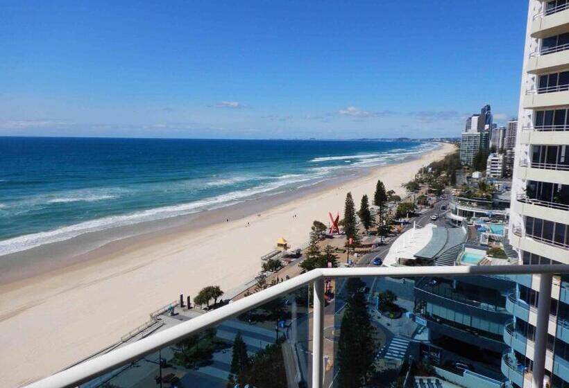 침실 3개 펜트하우스 아파트, Grosvenor Beachfront Apartments Surfers Paradise