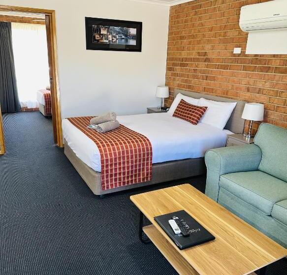 Апартаменты 2 Спальни, Moama Central Motel