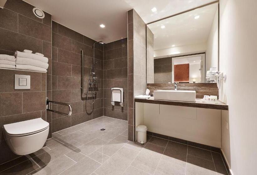 适合残疾人士使用的带超级大床的标准间, Keizershof Hotel Aalst
