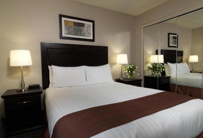 キングサイズベッドのスイートルーム, Coast Calgary Downtown Hotel & Suites By Apa