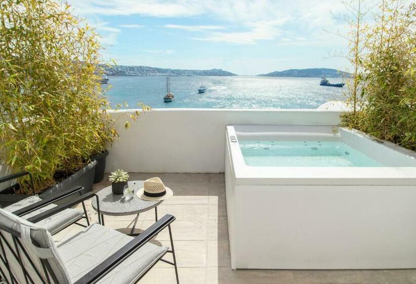 海の見えるエクゼクティブルーム, Nimbus Mykonos