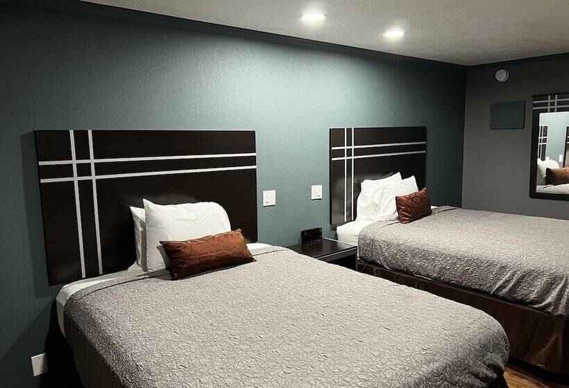 스탠다드 룸 더블 침대 2개, Relax Inn Ashdown