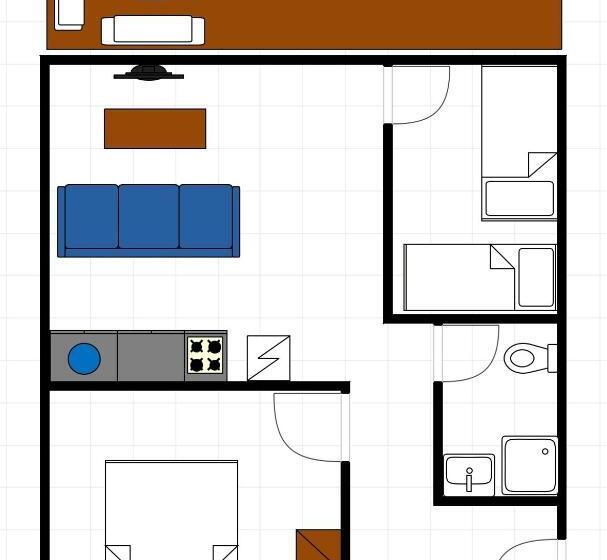 Апартаменты 2 Спальни, Sunset Boutique Hotel & Apartments