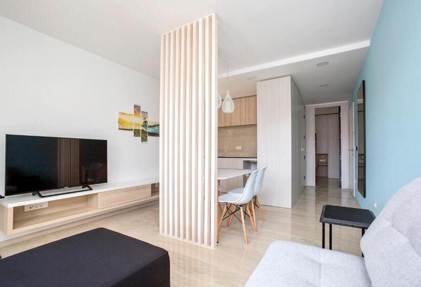 1베드룸 아파트 1층, Magic Stone Apartments