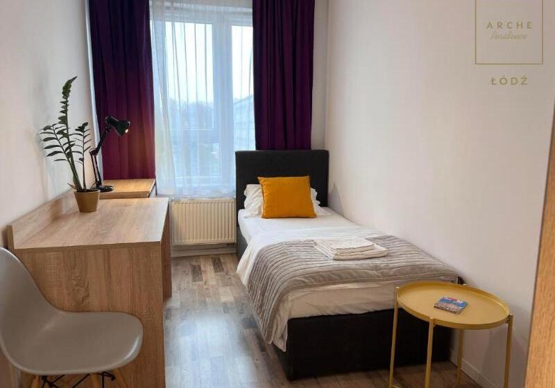 Апартаменты 2 Спальни, Arche Residence łódź