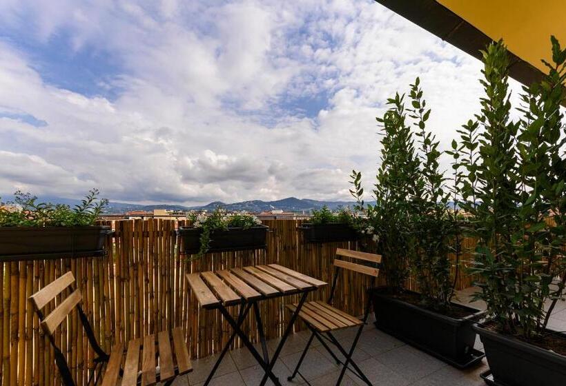Superior Room with Terrace, B&b The Attico