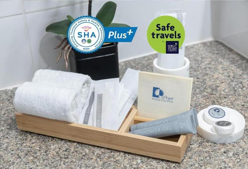 디럭스 룸 도시 전망, Royal Phuket City Hotel   Sha Extra Plus