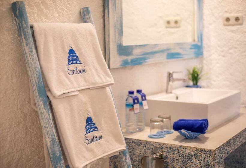 اتاق لوکس با چشمانداز استخر, Santorini Beach Resort