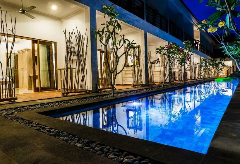 标准间带阳台, Blue Marlin Dive Resort Trawangan