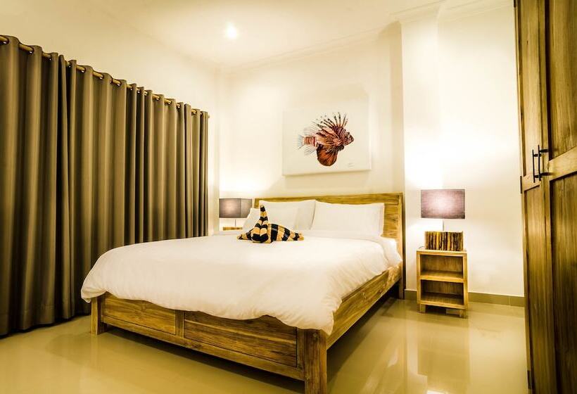 带露台的豪华间, Blue Marlin Dive Resort Trawangan
