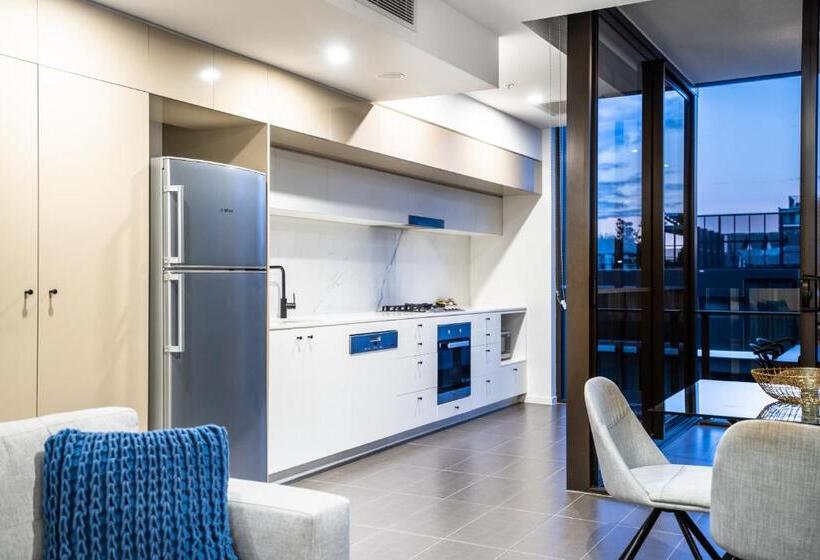 침실 1개 전망 아파트, Opera Apartments South Brisbane