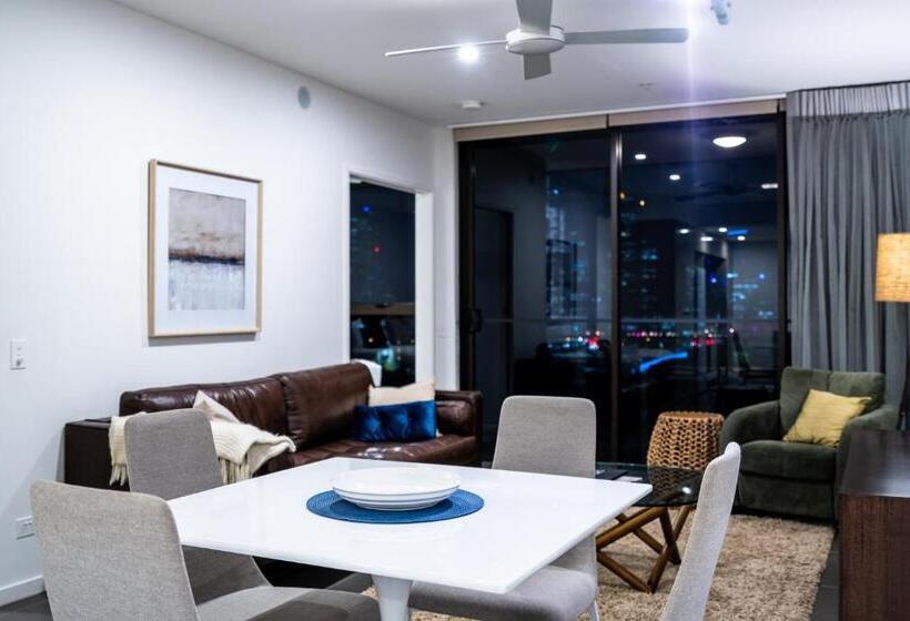 2 베드룸 이그제큐티브 아파트, Opera Apartments South Brisbane