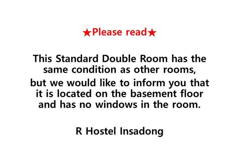 Camera Standard, Insadong R Guesthouse