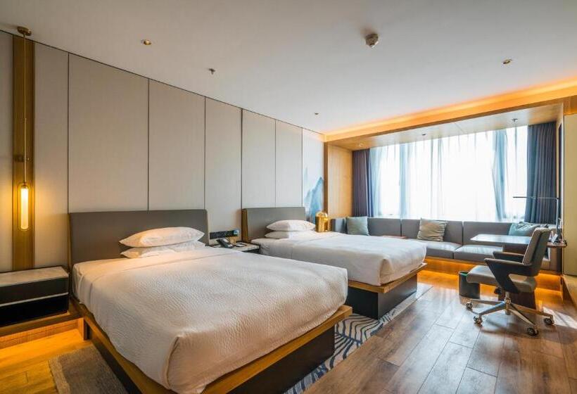 اتاق استاندارد با چشم‌انداز باغ, Fairfield By Marriott Taizhou Bay