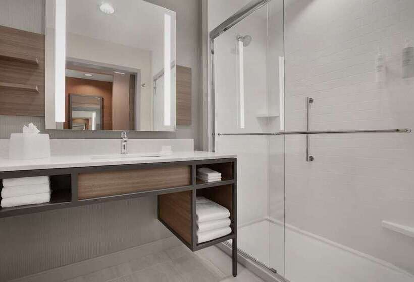 اتاق لوکس با تخت بزرگ, Hall Arts Hotel Dallas, Curio Collection By Hilton