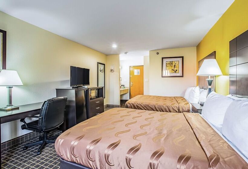 ２ダブルベッドのスタンダードルーム, Quality Inn Carbondale University Area