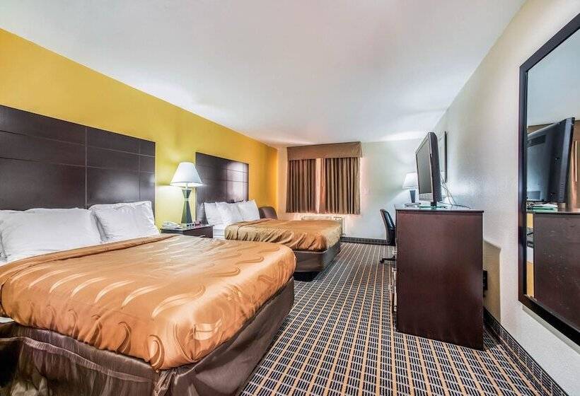 ２ダブルベッドのスタンダードルーム, Quality Inn Carbondale University Area