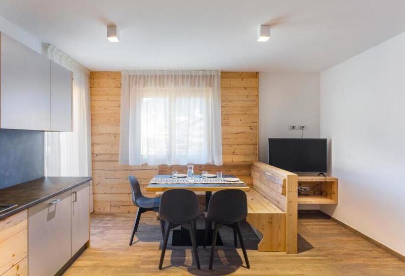 آپارتمان 1 خوابه, Residence Mille Montagne