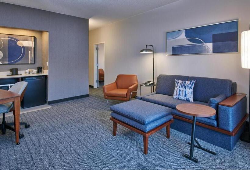 Люкс Кровать Кинг, Courtyard By Marriott Detroit Livonia