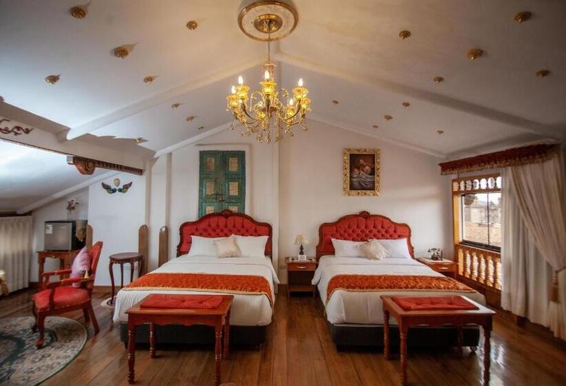 Pokój Czteroosobowy Standard, Casona Corrales Hotel Boutique