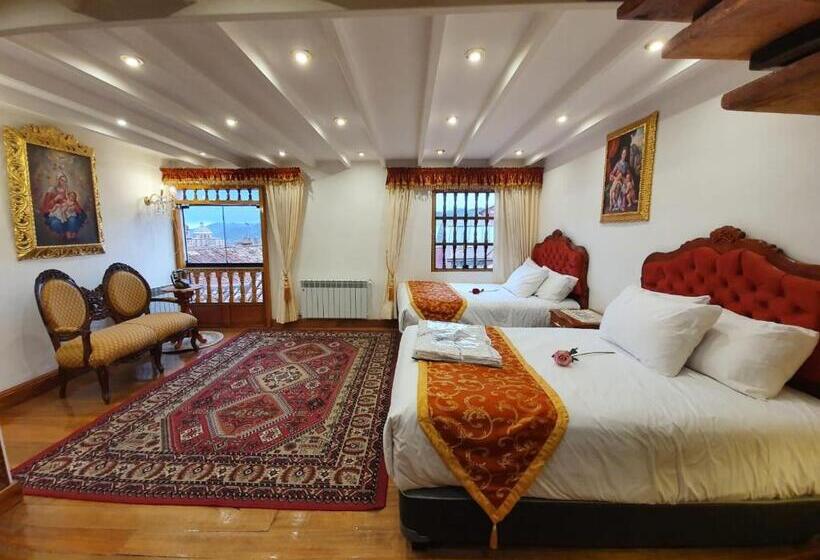 Pokój Czteroosobowy Standard, Casona Corrales Hotel Boutique