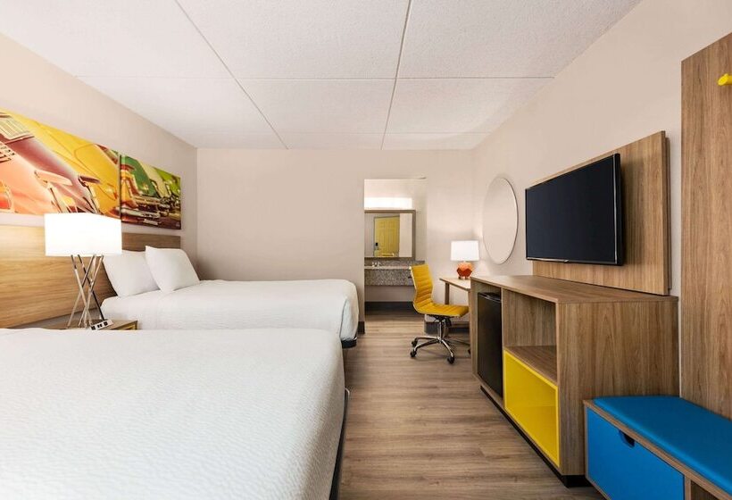 Standaardkamer met 2 Tweepersoonsbedden, Bo, A Days Inn By Wyndham Chattanooga Downtown