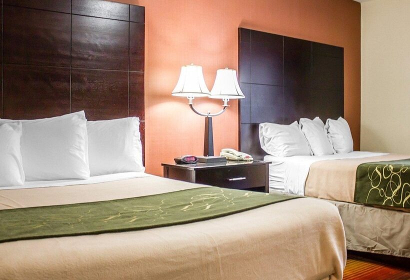 Номер Стандарт 2 Двуспальные Кровати, Rodeway Inn Macarthur Airport