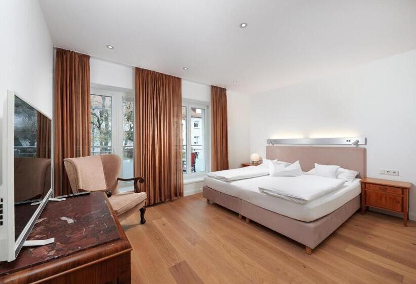 침실 1개 발코니 아파트, Deluxe Apartments Christina 120 M² Im Design Hotel Vosteen
