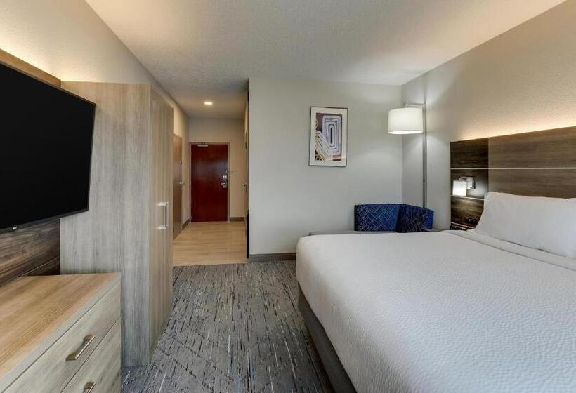 身障者適用キングサイズベッドルーム, Holiday Inn Express Kenner   New Orleans Airport, An Ihg