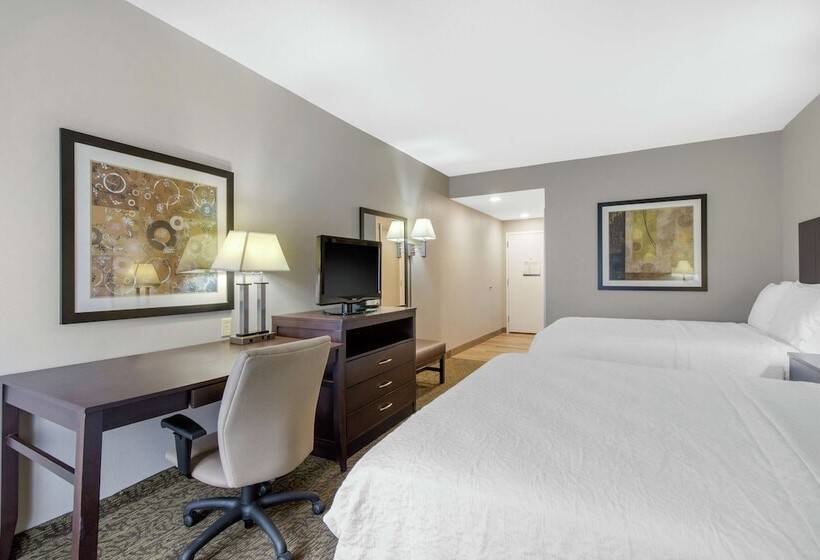 Номер Стандарт 2 Двуспальные Кровати, Hampton Inn Mebane