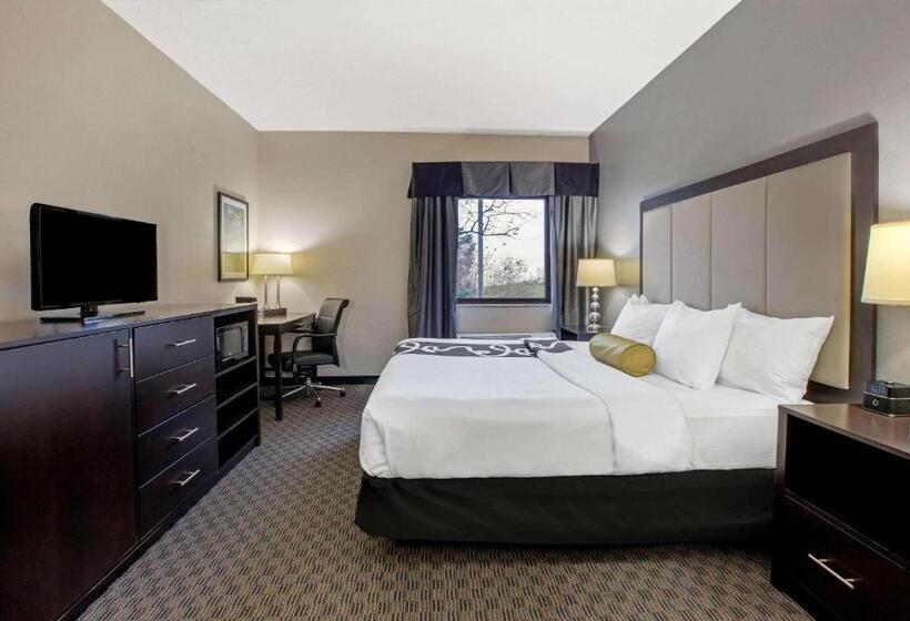 스탠다드 룸 킹사이즈 침대, La Quinta Inn & Suites By Wyndham Detroit Metro Airport