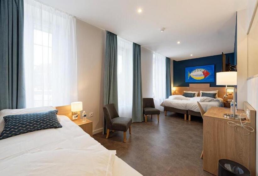 اتاق استاندارد سه نفره, Contact Hôtel De La Gare Et Son Restaurant Côte à Côte