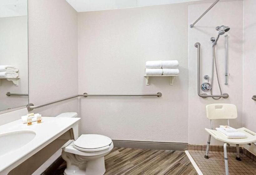 اتاق استاندارد با تخت بزرگ برای معلولان, La Quinta By Wyndham Houston West Park 10