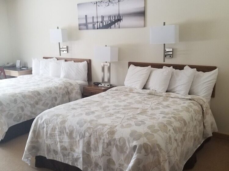 Номер Стандарт 2 Двуспальные Кровати, Great Northern Motel