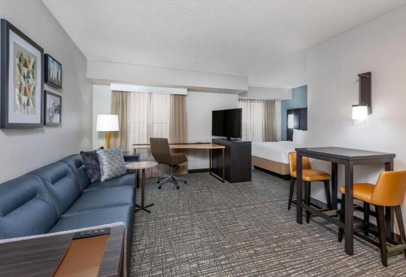 Standaard Studio met Uitzicht op de Stad, Residence Inn Indianapolis Downtown On The Canal