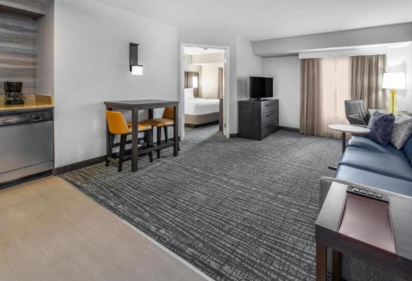 סוויטה עם נוף לעיר, Residence Inn Indianapolis Downtown On The Canal