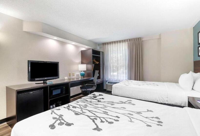 ２ダブルベッドのスタンダードルーム, Sleep Inn Mt. Pleasant  Charleston